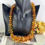 Amber Beaded Necklace