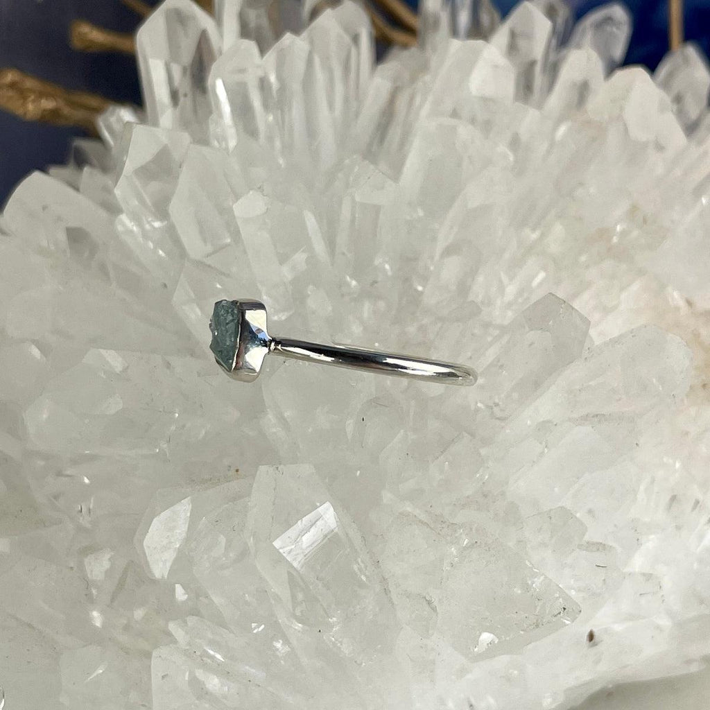 Communication Crystal Ring
