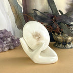 Polished Scolecite