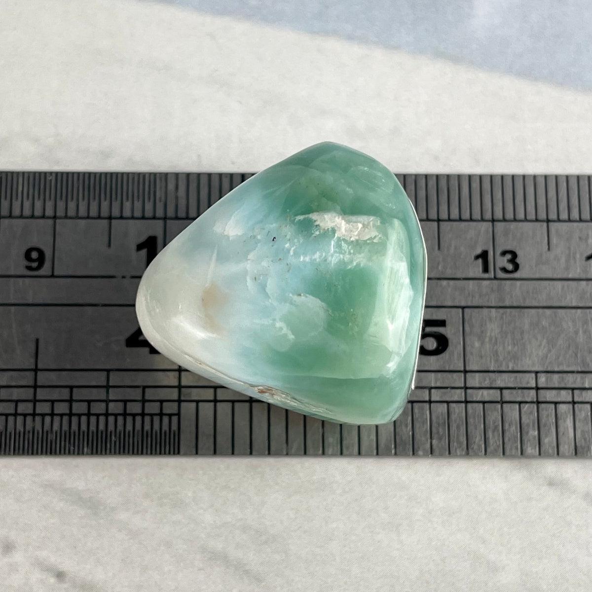 Polished Larimar Stone