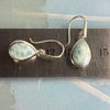 925 Silver Larimar Earrings