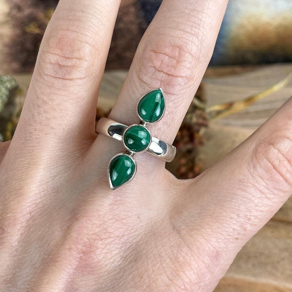 Malachite High Grade Ring