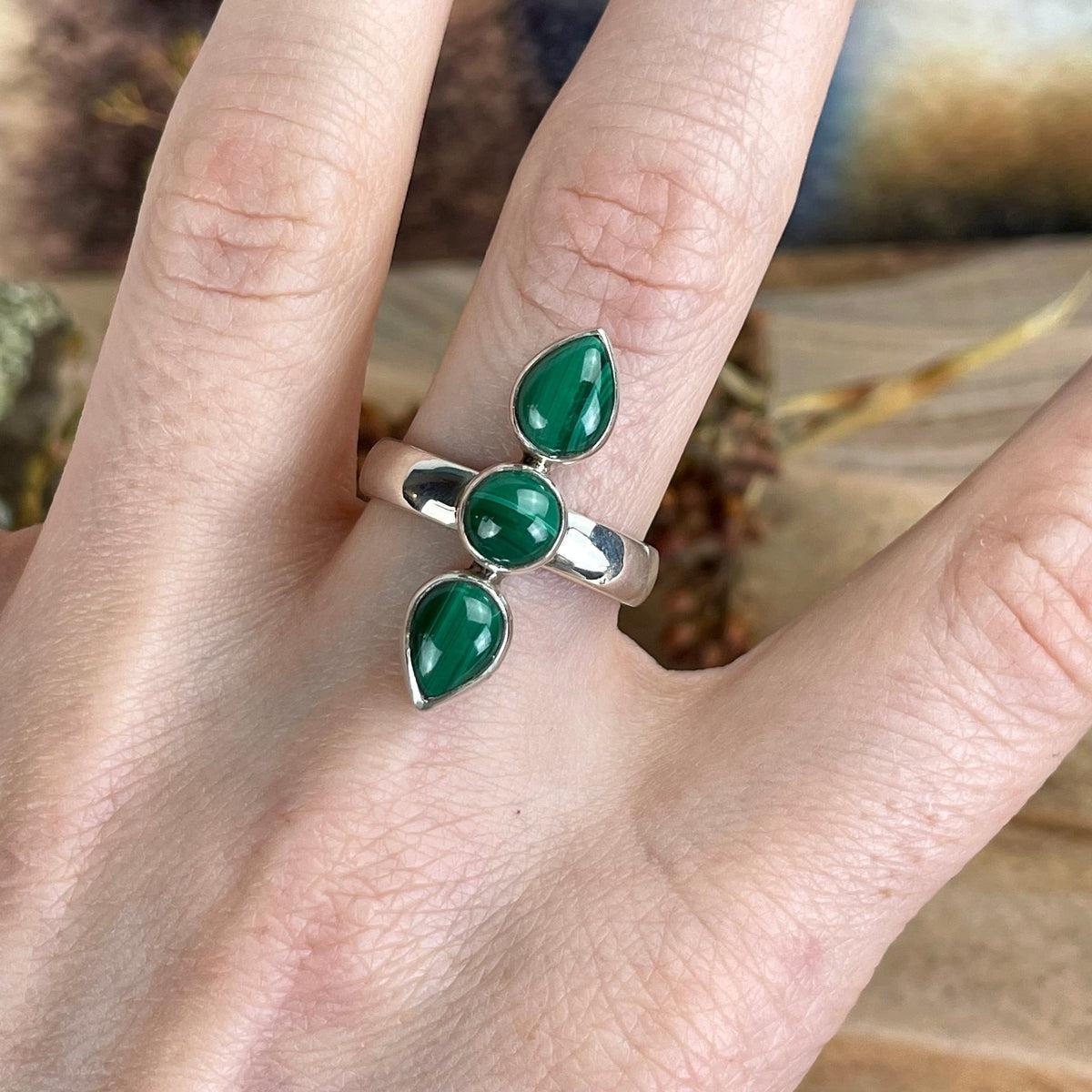 Malachite High Grade Ring