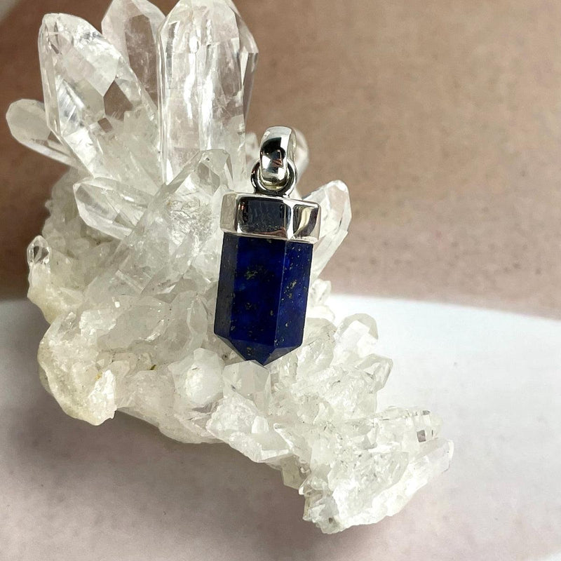 Lapis Lazuli Sterling Silver Point 