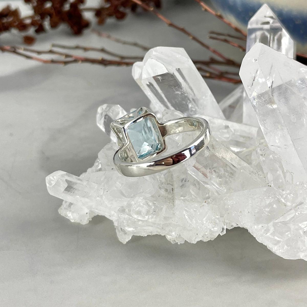 Modern Gemstone Ring