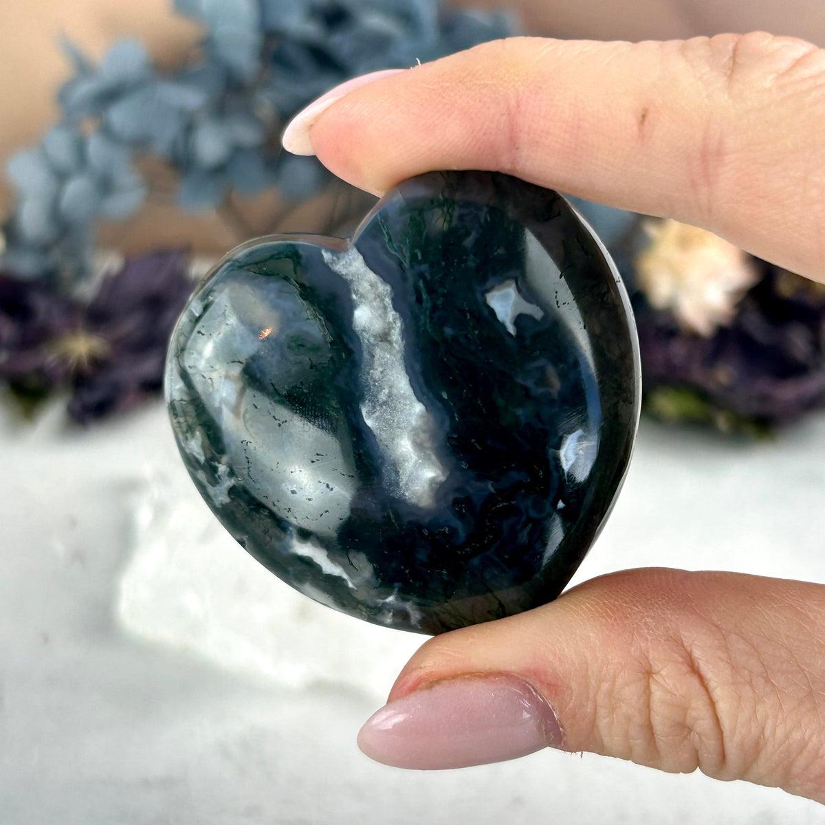 Crystal Heart Carving