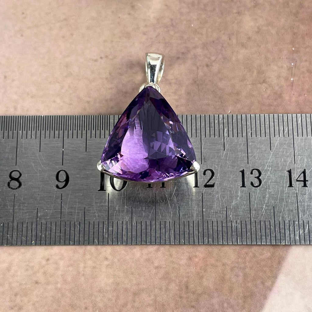 Purple Crystal Pendant