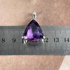 Purple Crystal Pendant