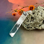 Clear Crystal Bar Pendant