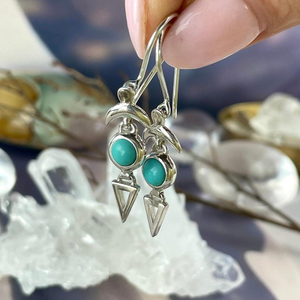 Turquoise Aztec Earrings