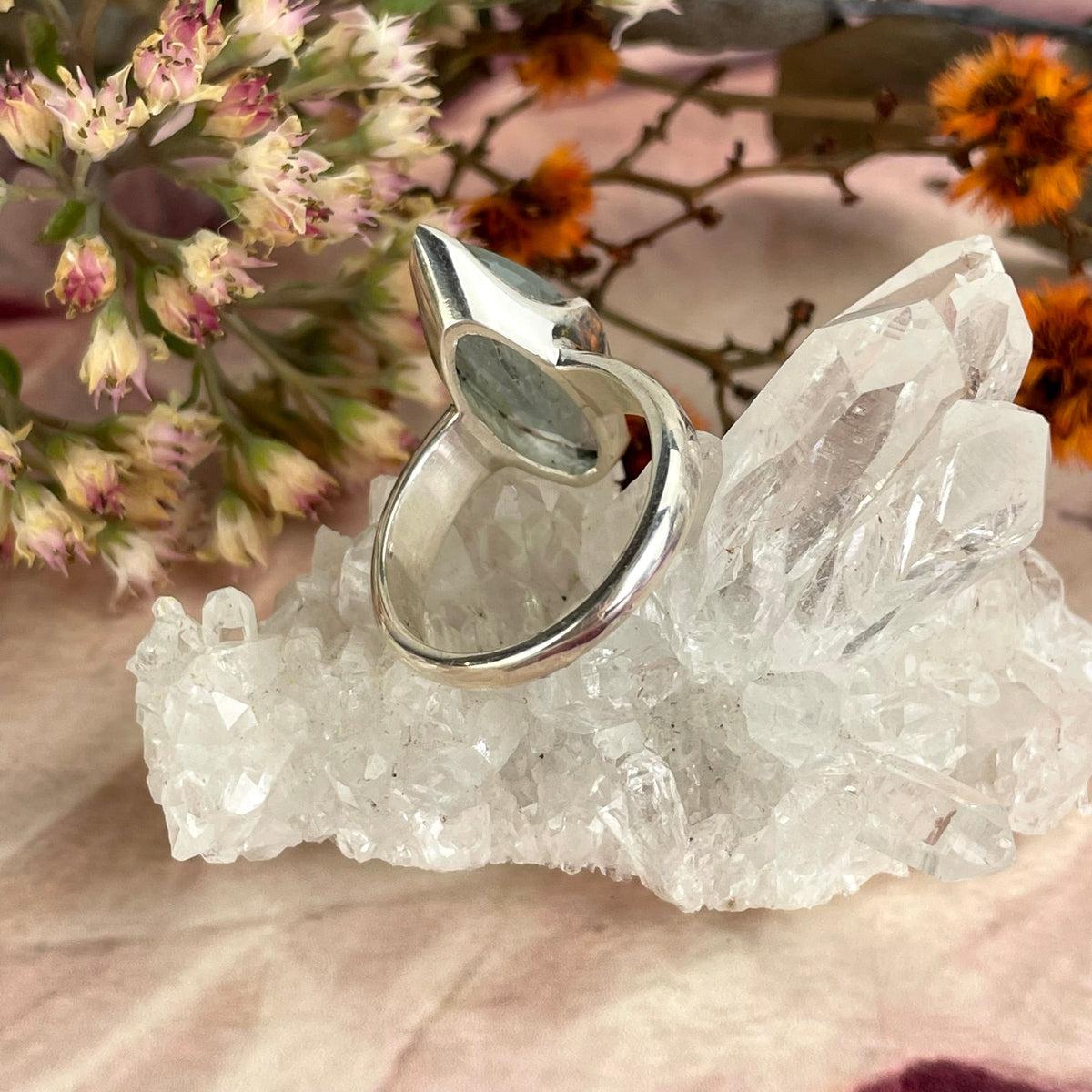 Small Size Aquamarine Ring
