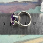 Purple Crystal Ring