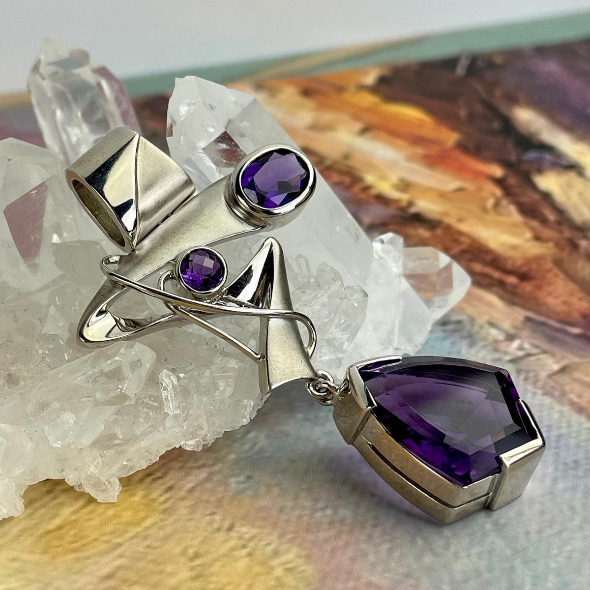 Janusz Szkutnik Amethyst Pendant