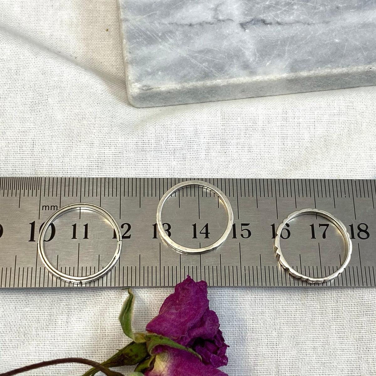 Sterling Silver Stacker Ring