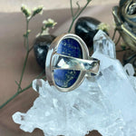 Blue Stone Sterling Silver Ring