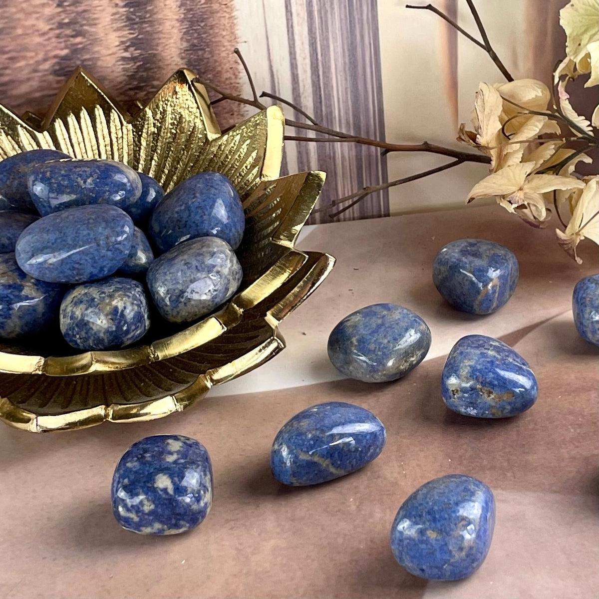 Polished Dumortierite