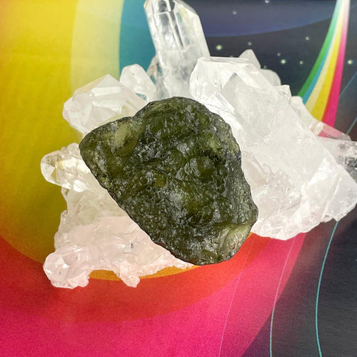 Organic Moldavite Piece