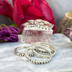 Sterling Silver Stack Rings