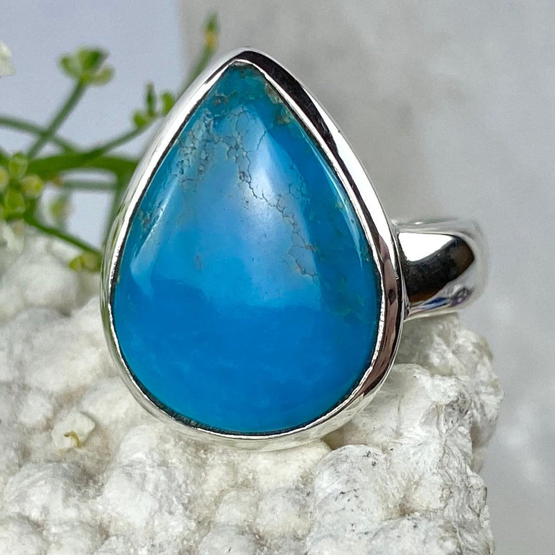 Turquoise Teardrop Ring