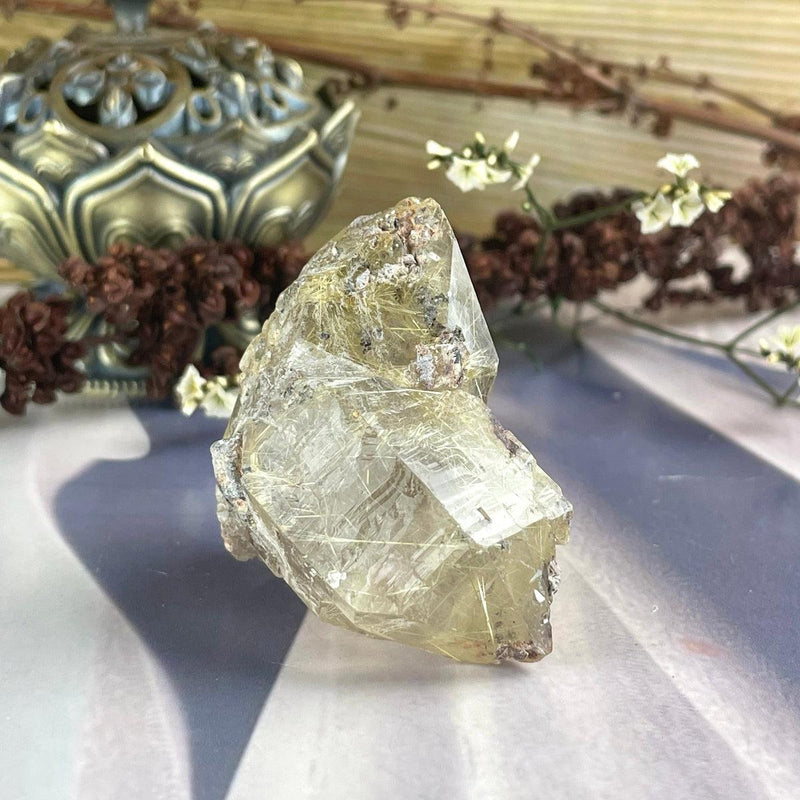 Smokey Golden Rutile Crystal