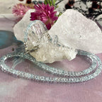 Aquamarine Small Bead Necklace