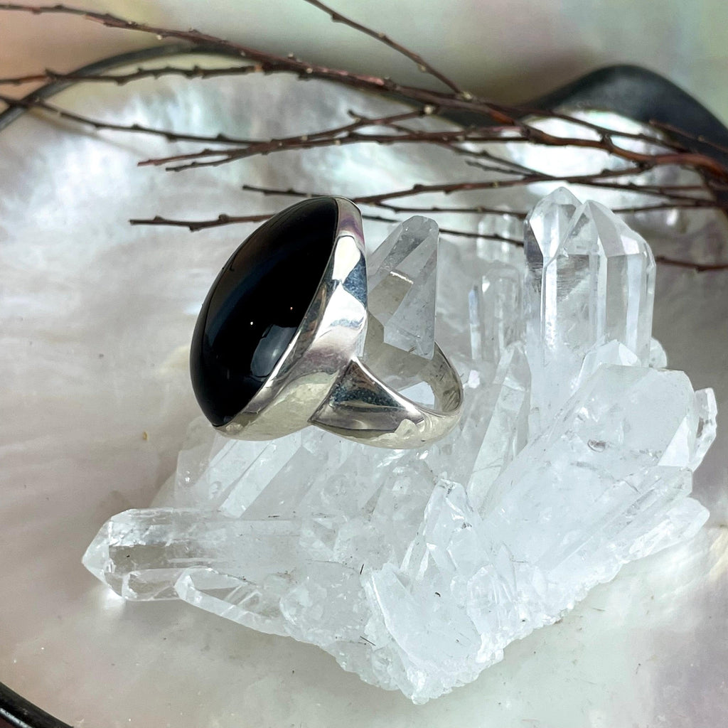 Rainbow Obsidian Assorted Shape Rings