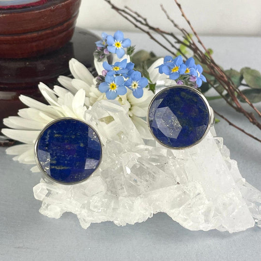 Lapis Lazuli Round Ring