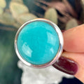 Amazonite Sterling Silver Ring