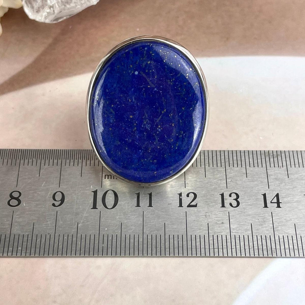 Lapis Lazuli Cabochon Ring