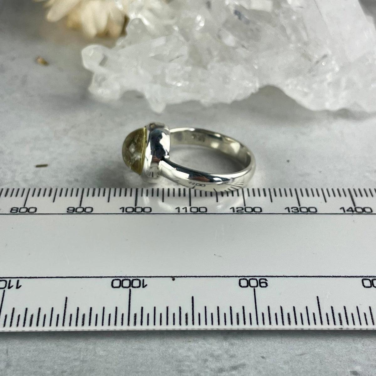 Unique Crystal Ring