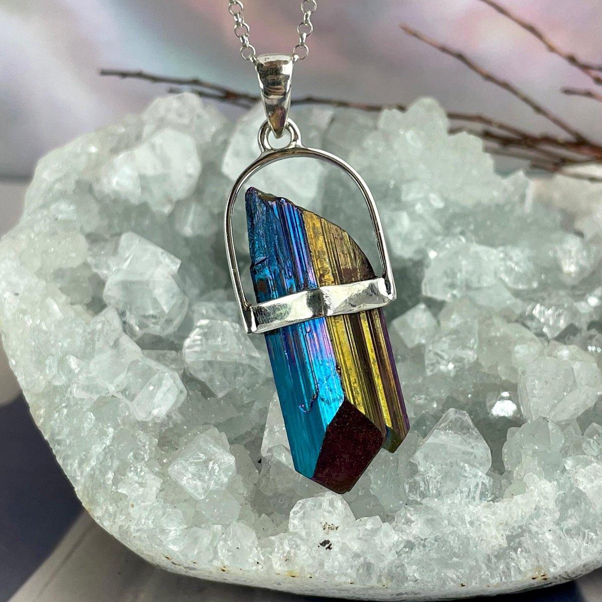 One Of A Kind Crystal Pendant