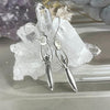 Sterling Silver Witch Crystal Earrings