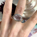 Royal Jewellery Rose Quartz Ring