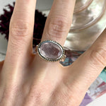Royal Jewellery Rose Quartz Ring