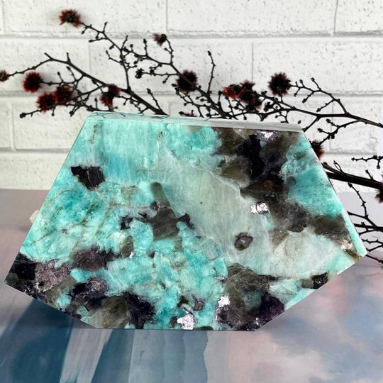 Amazonite Crystal Slices