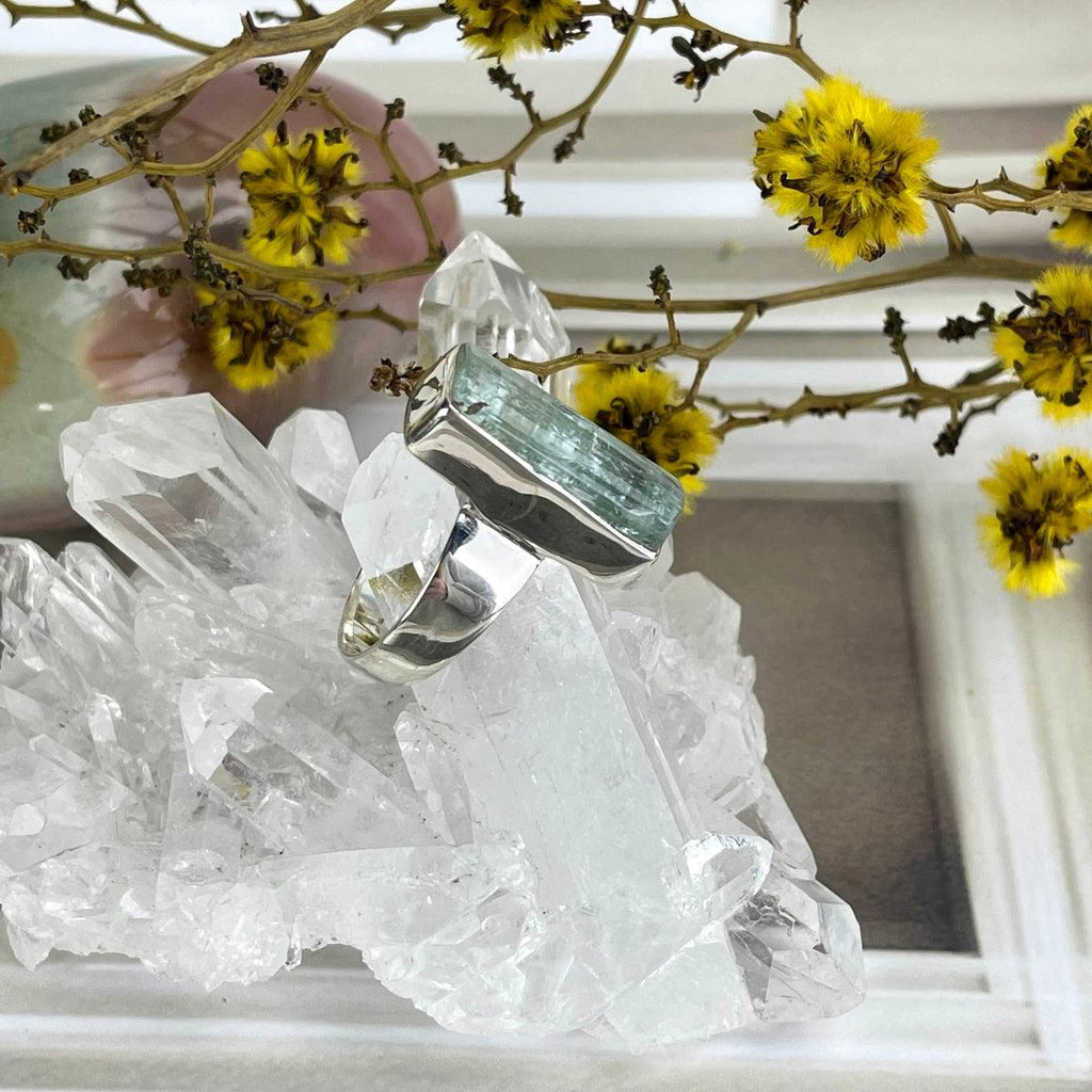 March Birthstone Ring