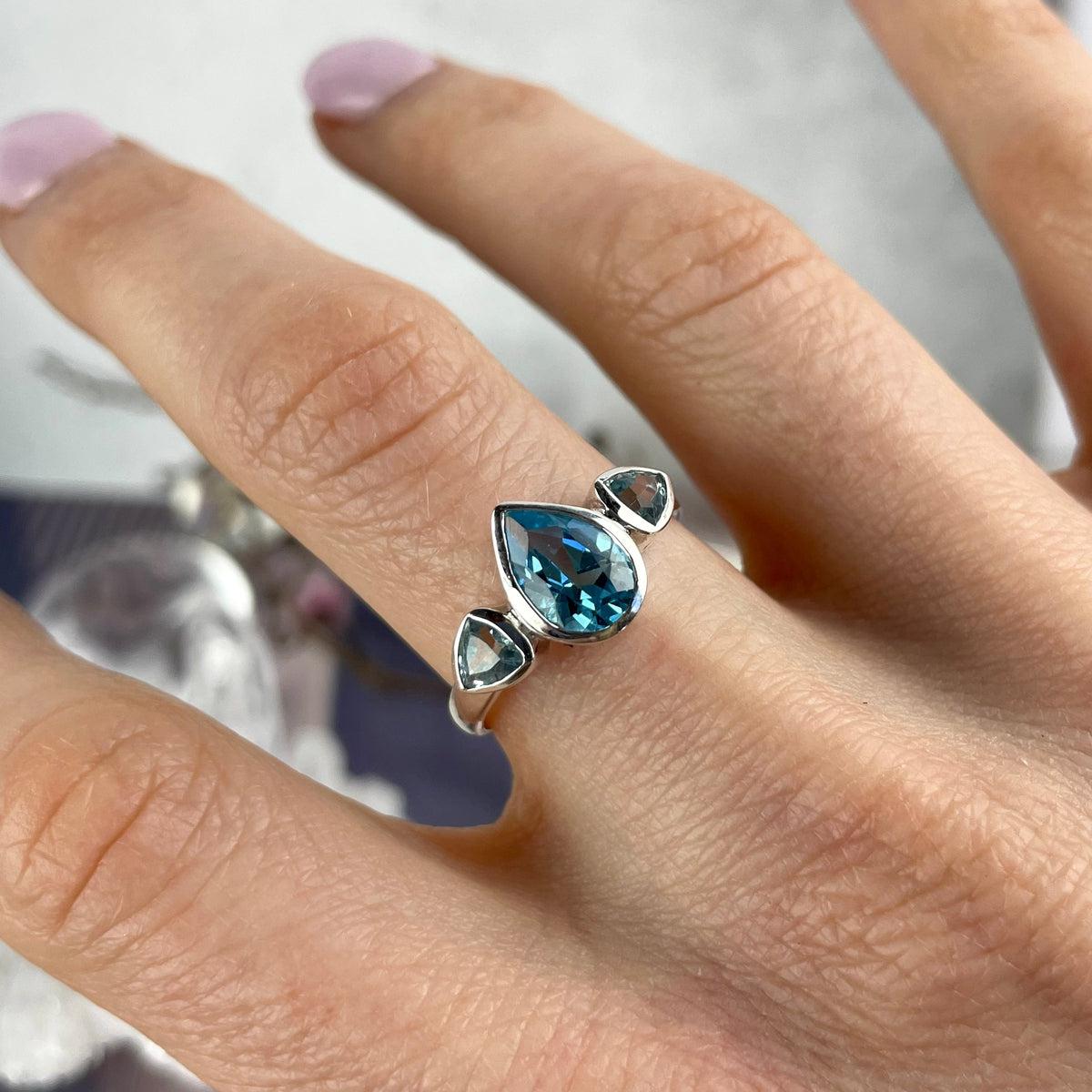 Topaz Sterling Silver Ring