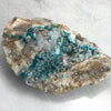 Dioptase with Druzy Natural Raw Crystal