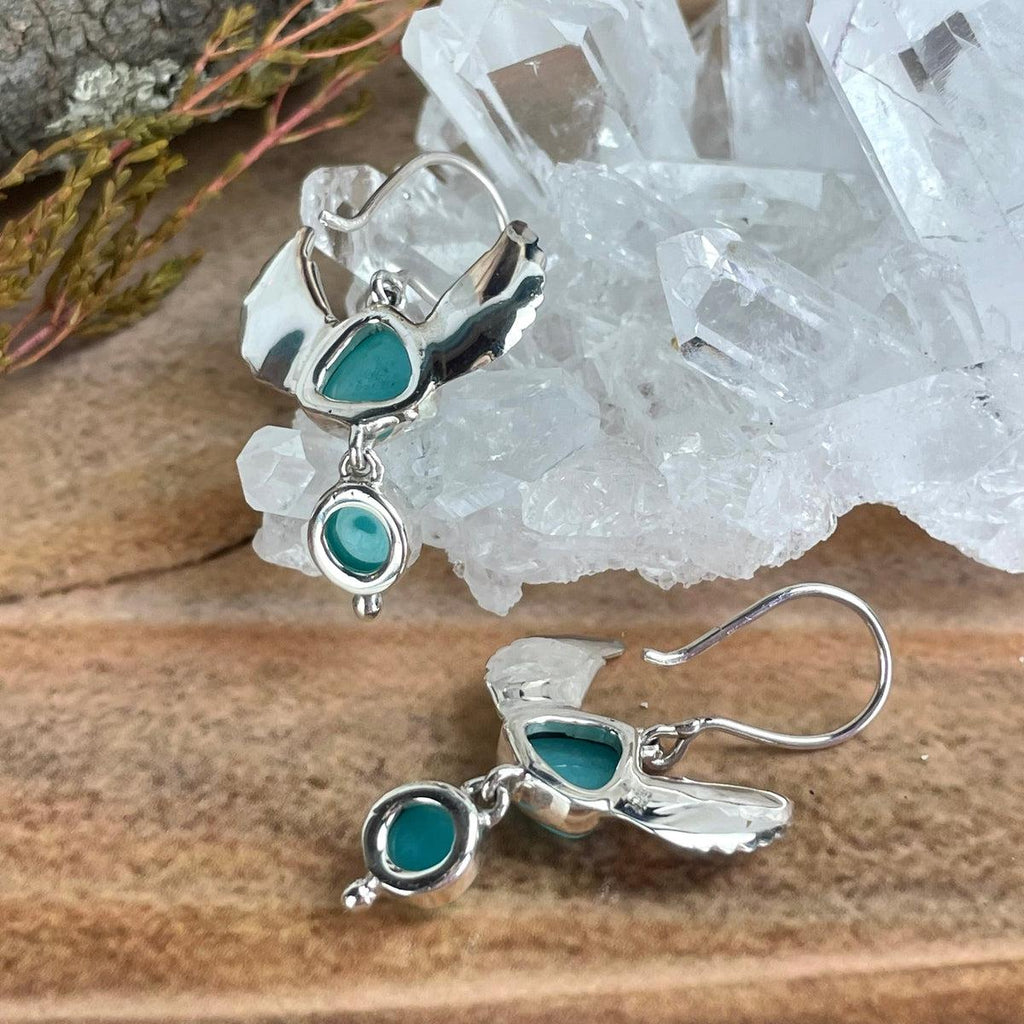 Amazonite Crystal Earrings