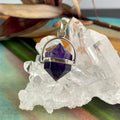 Amethyst Sterling Silver Pendant