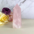 Rose Quartz Crystal Points 8.5cm-14.5cm