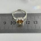 Crystal Heart Ring