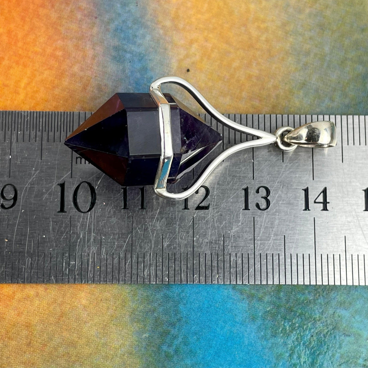 Amethyst Double Point Pendant