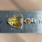 Golden Crystal Pendant
