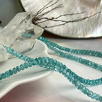 Pale Green Crystal Beads
