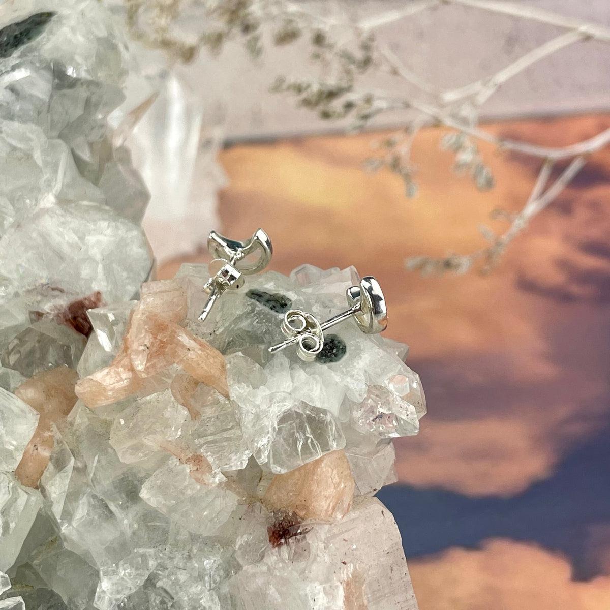 Moon Lover Gemstone Earrings