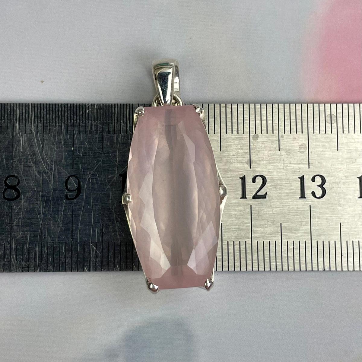 Rose Quartz Feature Pendant