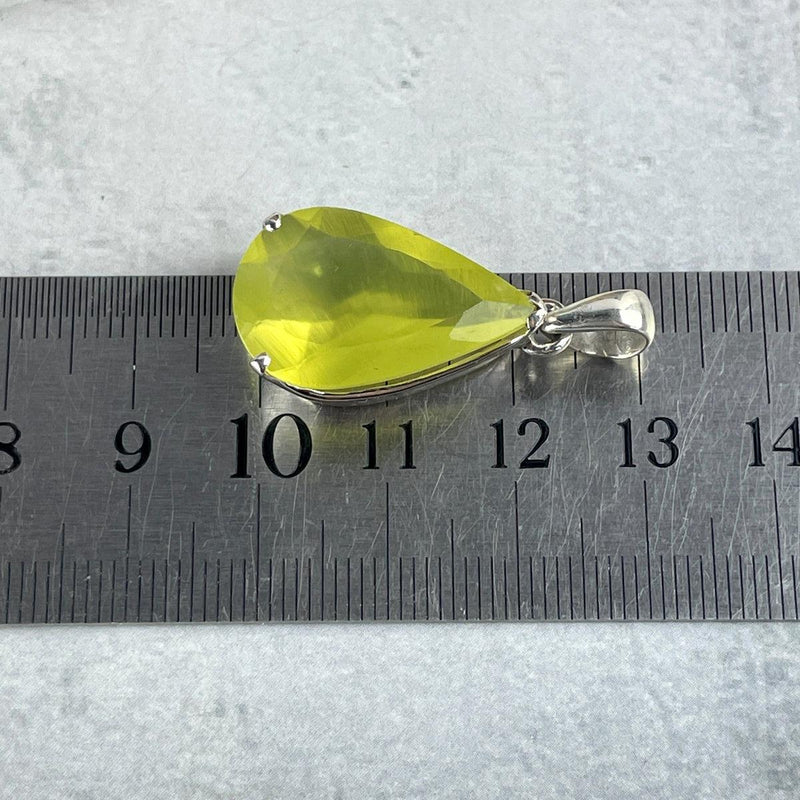 Bright Green Crystal Pendant