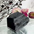 Black Tourmaline Large Raw & Polished Generator Crystal Points