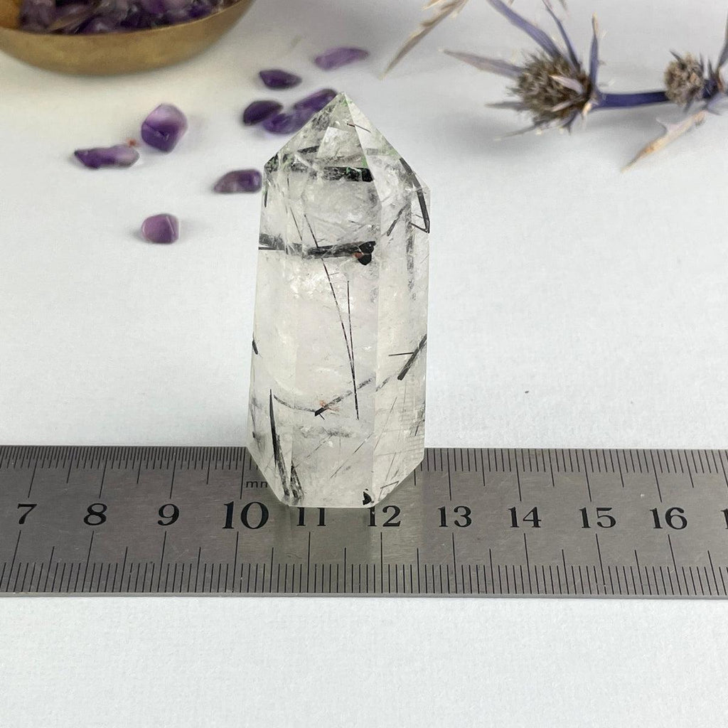 Clear Quartz With Tourmaline